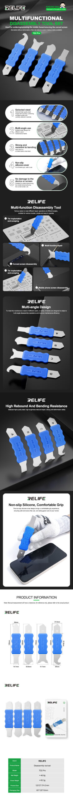 RELIFE TD2 Disassembly Tool Kit